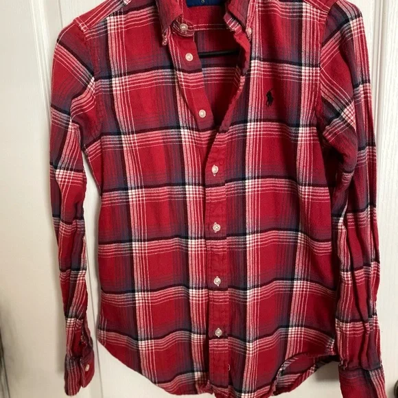 Women's Ralph Lauren Flannel Shirt - Picture 1 of 7